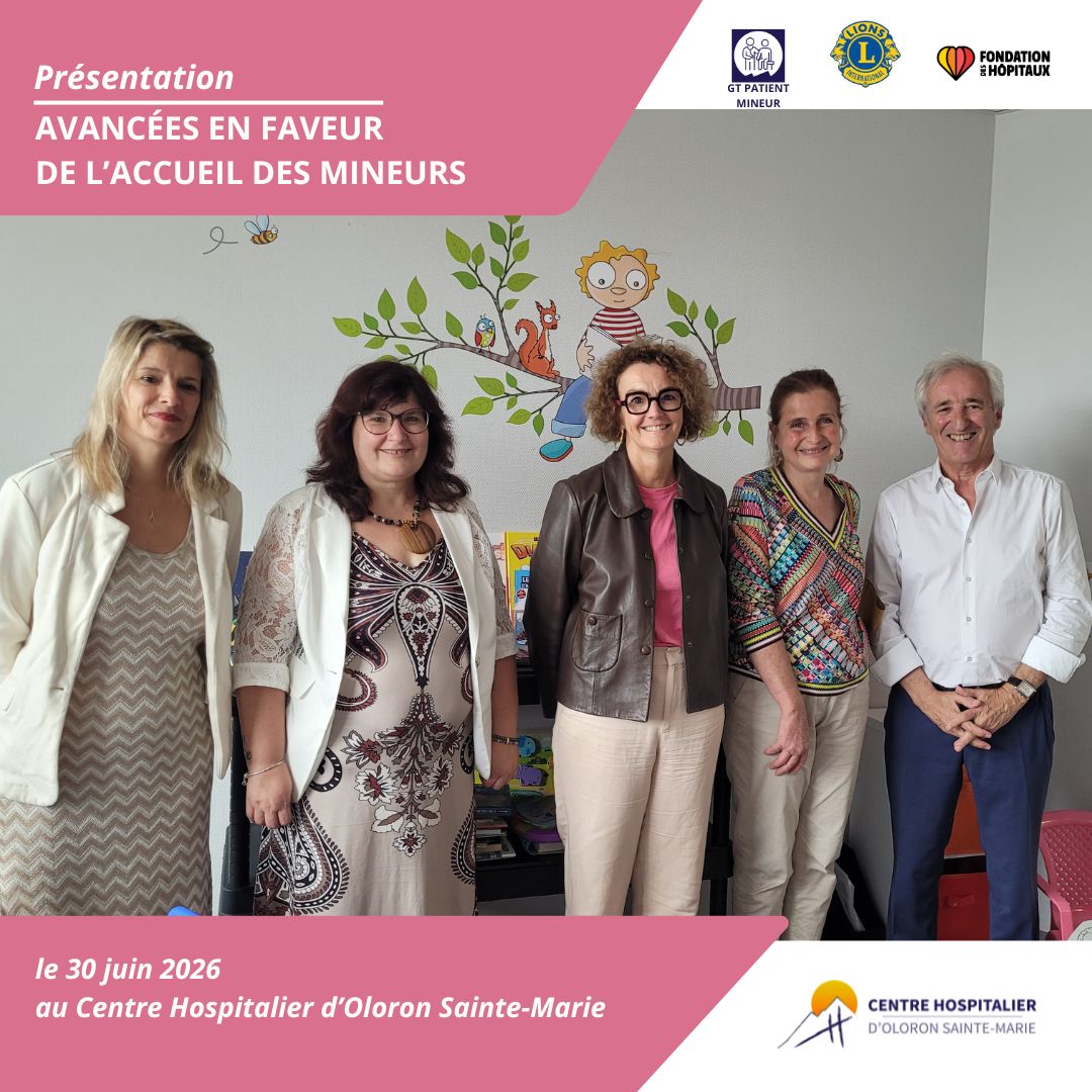 Un parcours hospitalier repensé pour les enfants au Centre Hospitalier d’Oloron